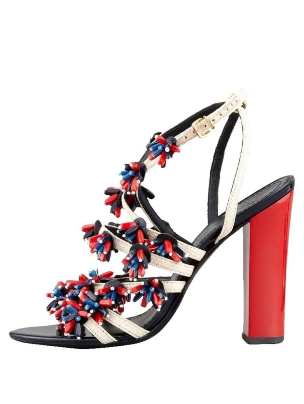 Tory Burch Ambrosia Beaded Runway Sandal